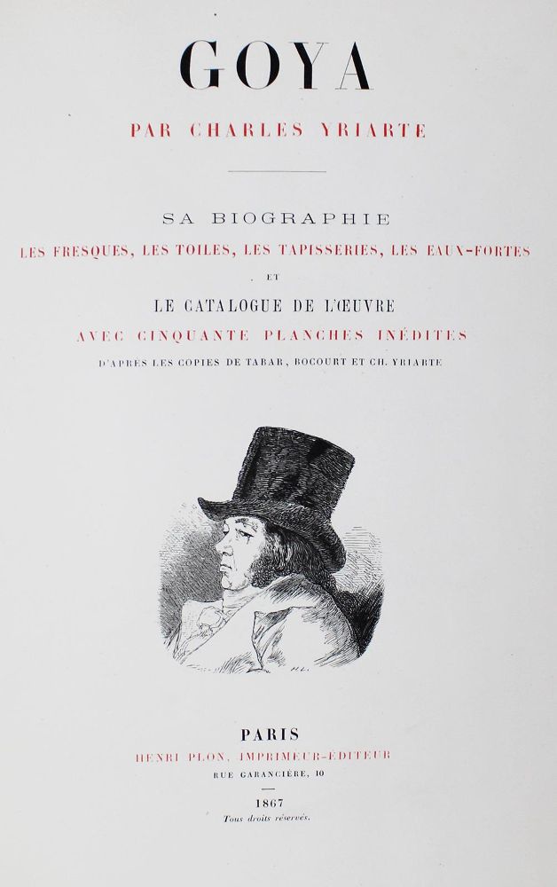 Große Abbildung Nr.1: 126-1438 Yriarte,C.E.: (Goya)