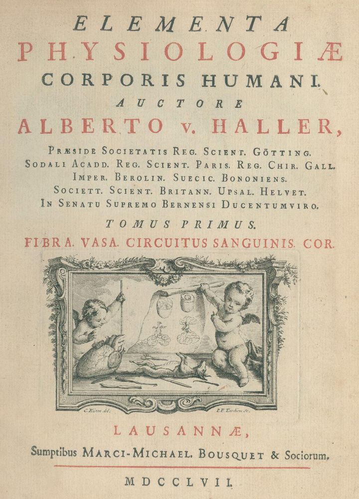 Große Abbildung Nr.1: 126-145 Haller,Albert von.: (Aus der Sammlung Professor Dr.Dr.Johannes Büttner Teil 1)