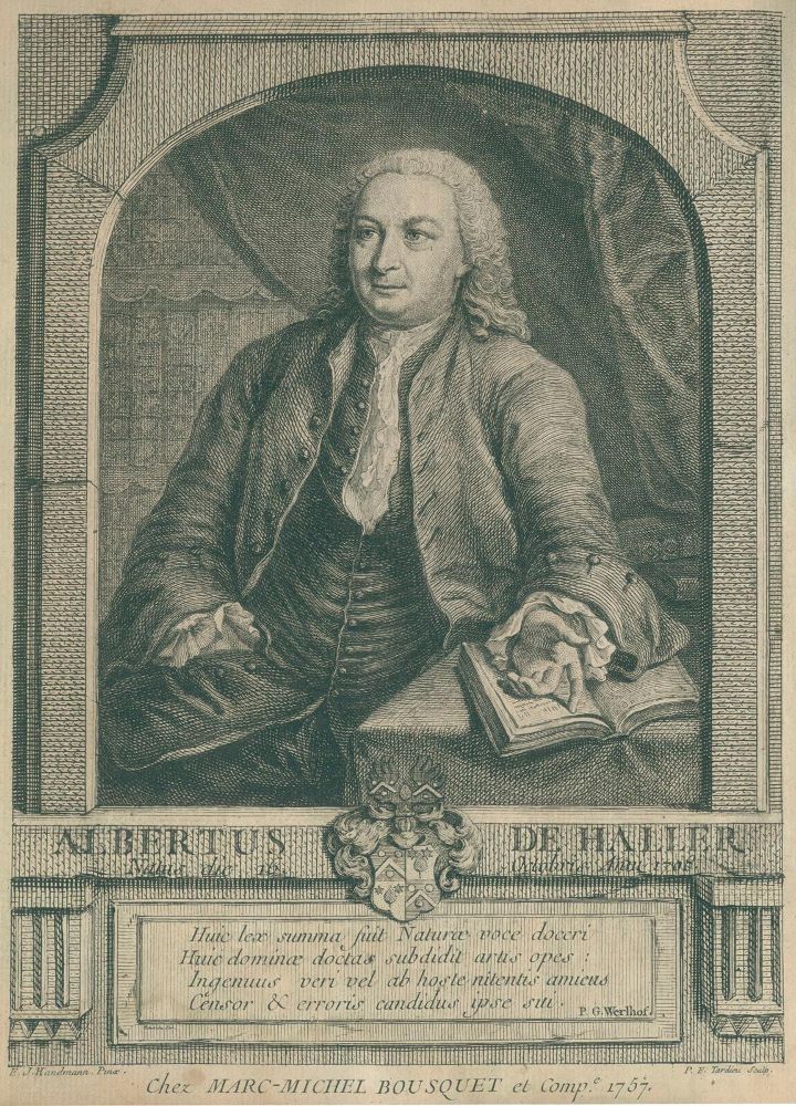 Große Abbildung Nr.3: 126-145 Haller,Albert von.: (Aus der Sammlung Professor Dr.Dr.Johannes Büttner Teil 1)