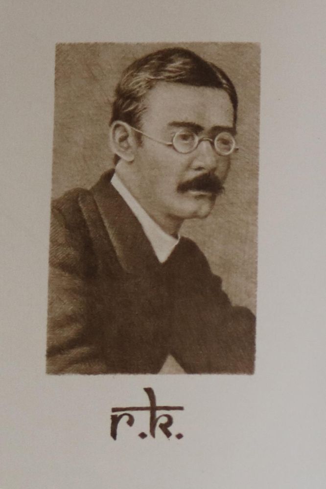 Große Abbildung Nr.2: 126-1457 Kipling,R.: (Literatur und illustrierte Bücher 20.Jahrhundert - Alte Literatur in modernen Ausgaben)