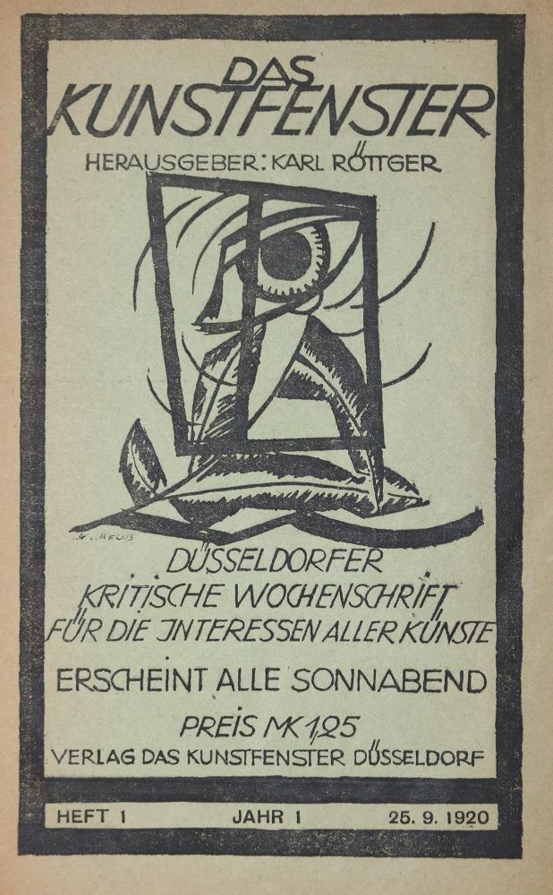 Große Abbildung Nr.1: 126-1466 Kunstfenster, Das.: (Literatur und illustrierte Bücher 20.Jahrhundert - Alte Literatur in modernen Ausgaben)