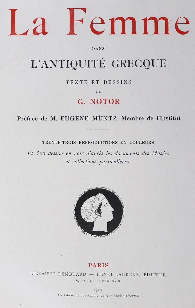 Große Abbildung Nr.1: 126-1479 Notor,G. (d.i. Roton,G.de).: (Literatur und illustrierte Bücher 20.Jahrhundert - Alte Literatur in modernen Ausgaben)