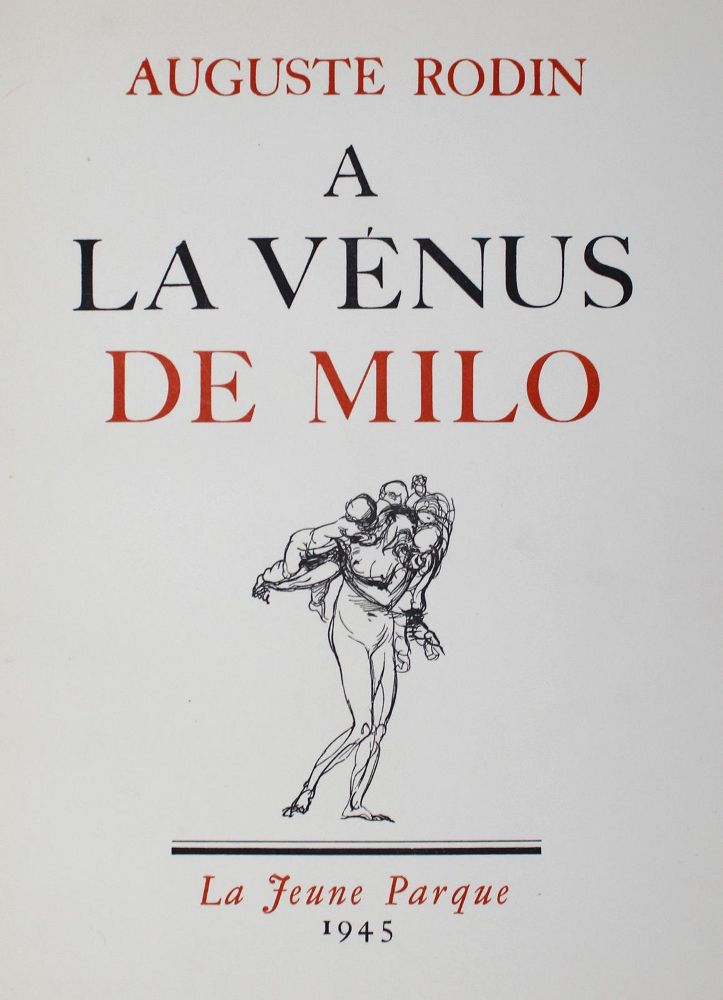 Große Abbildung Nr.2: 126-1503 Rodin,A.: (Literatur und illustrierte Bücher 20.Jahrhundert - Alte Literatur in modernen Ausgaben)