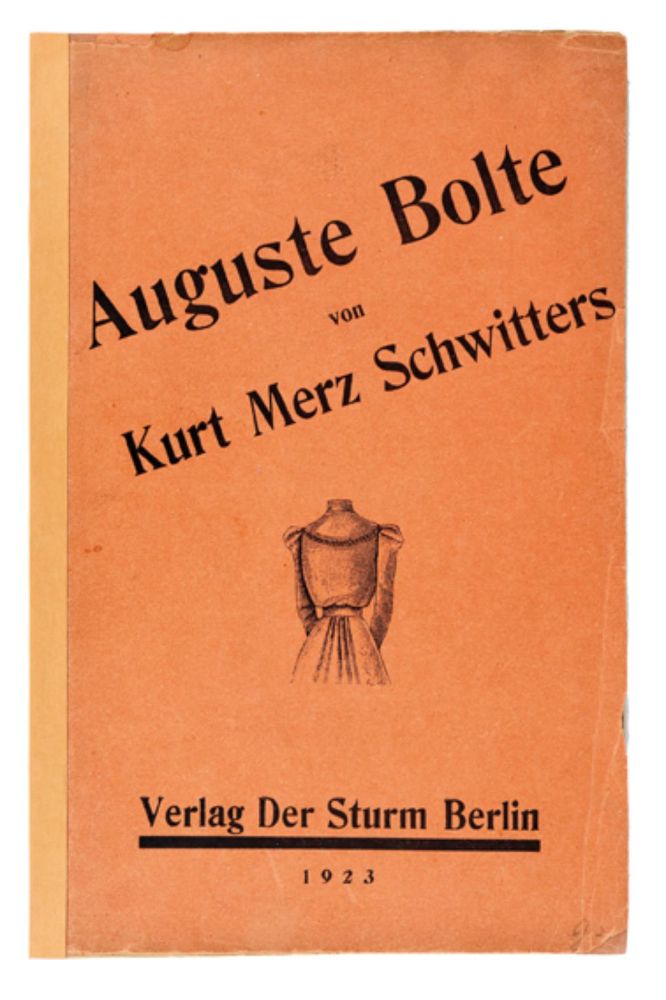 Große Abbildung Nr.1: 126-1516 Schwitters,K.: (Literatur und illustrierte Bücher 20.Jahrhundert - Alte Literatur in modernen Ausgaben)
