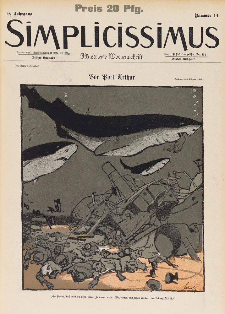 Große Abbildung Nr.2: 126-1517 Simplizissimus.: (Literatur und illustrierte Bücher 20.Jahrhundert - Alte Literatur in modernen Ausgaben)
