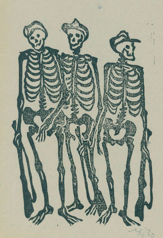 Große Abbildung Nr.2: 126-1522 (Maatsch), Thilo: (Totentanz)