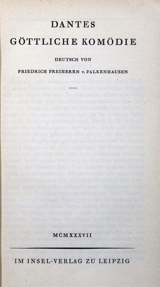 Große Abbildung Nr.8: 126-1527 Wesselski,A.: (Literatur und illustrierte Bücher 20.Jahrhundert - Alte Literatur in modernen Ausgaben)