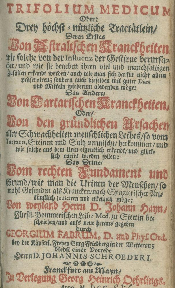 Große Abbildung Nr.1: 126-153 Hayne,J.: (Aus der Sammlung Professor Dr.Dr.Johannes Büttner Teil 1)