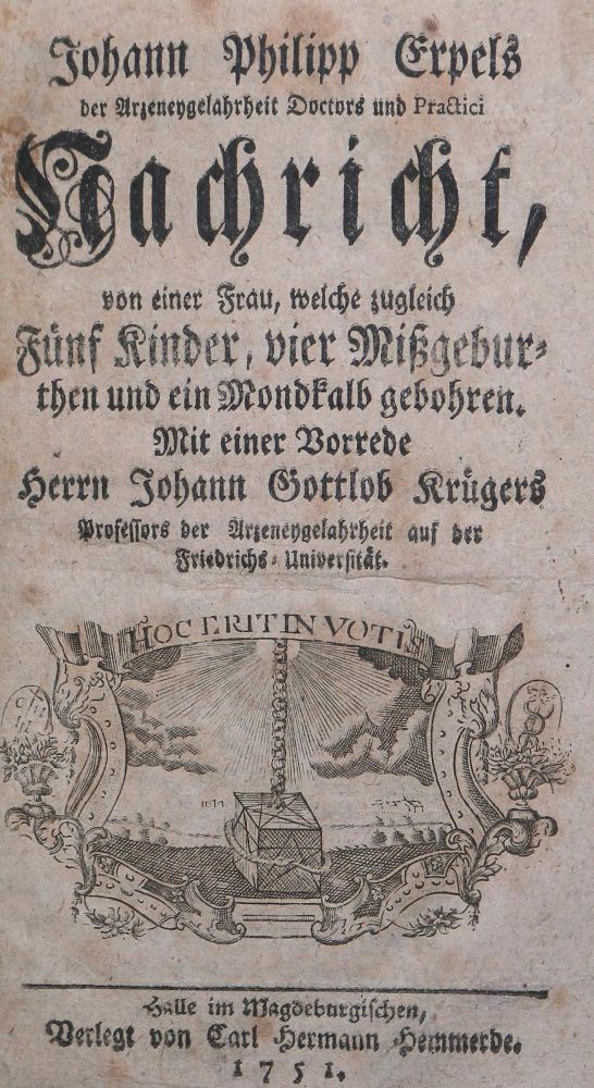 Große Abbildung Nr.1: 126-1575 Erpel,J.P.: (Medizin, Missbildungen)