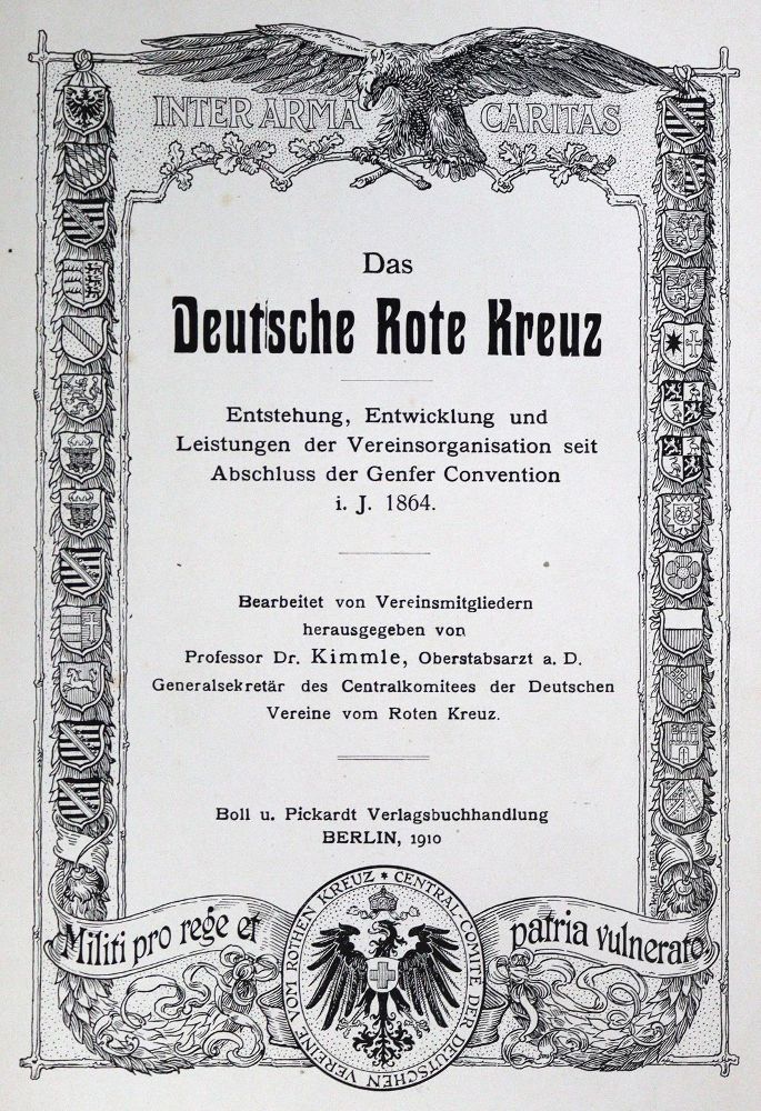 Große Abbildung Nr.1: 126-1584 Kimmle.: (Medizin, Rotes Kreuz)