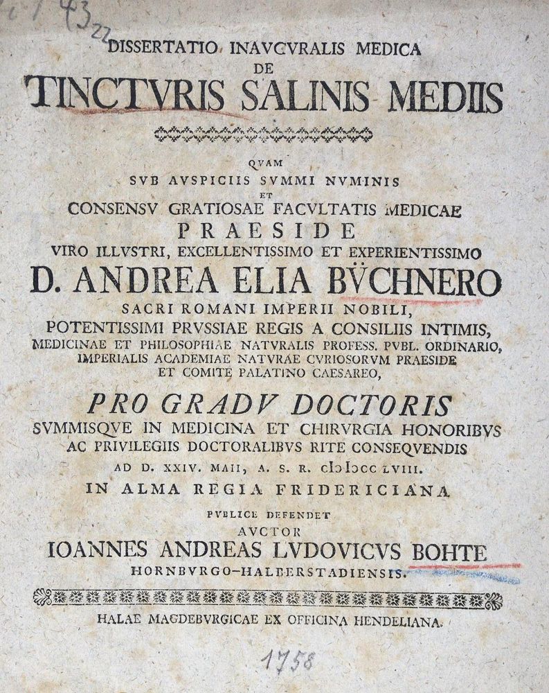 Große Abbildung Nr.6: 126-1585 Sammlung: (Medizin)