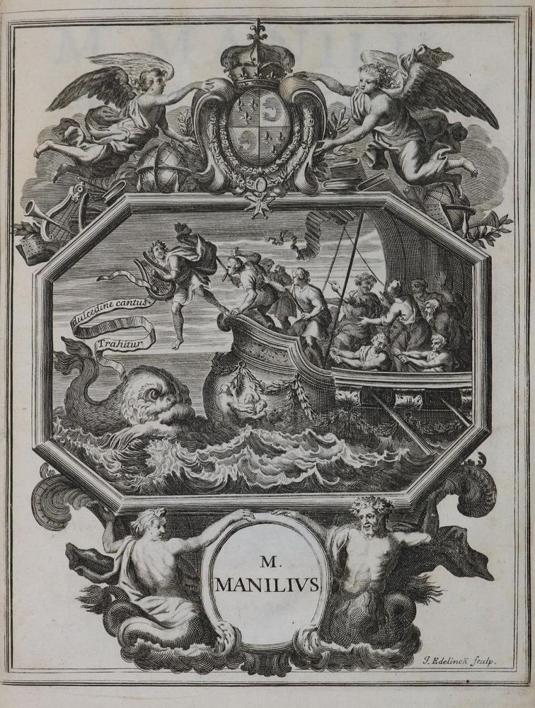 Große Abbildung Nr.1: 126-1609 Manilius,M.: (Verschiedene Gebiete - Varia, Astronomie)