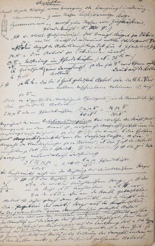 Große Abbildung Nr.1: 126-1620 Arbeitsbuch: (Verschiedene Gebiete - Varia, Bauwesen, Handschriften)