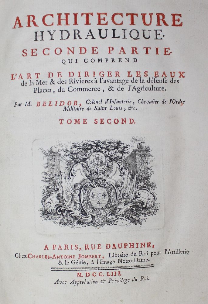 Große Abbildung Nr.1: 126-1622 Belidor,B.de.: (Verschiedene Gebiete - Varia)