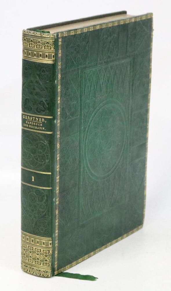 Große Abbildung Nr.1: 126-1634 Gerstner,F.J.v.: (Verschiedene Gebiete - Varia, Einband)