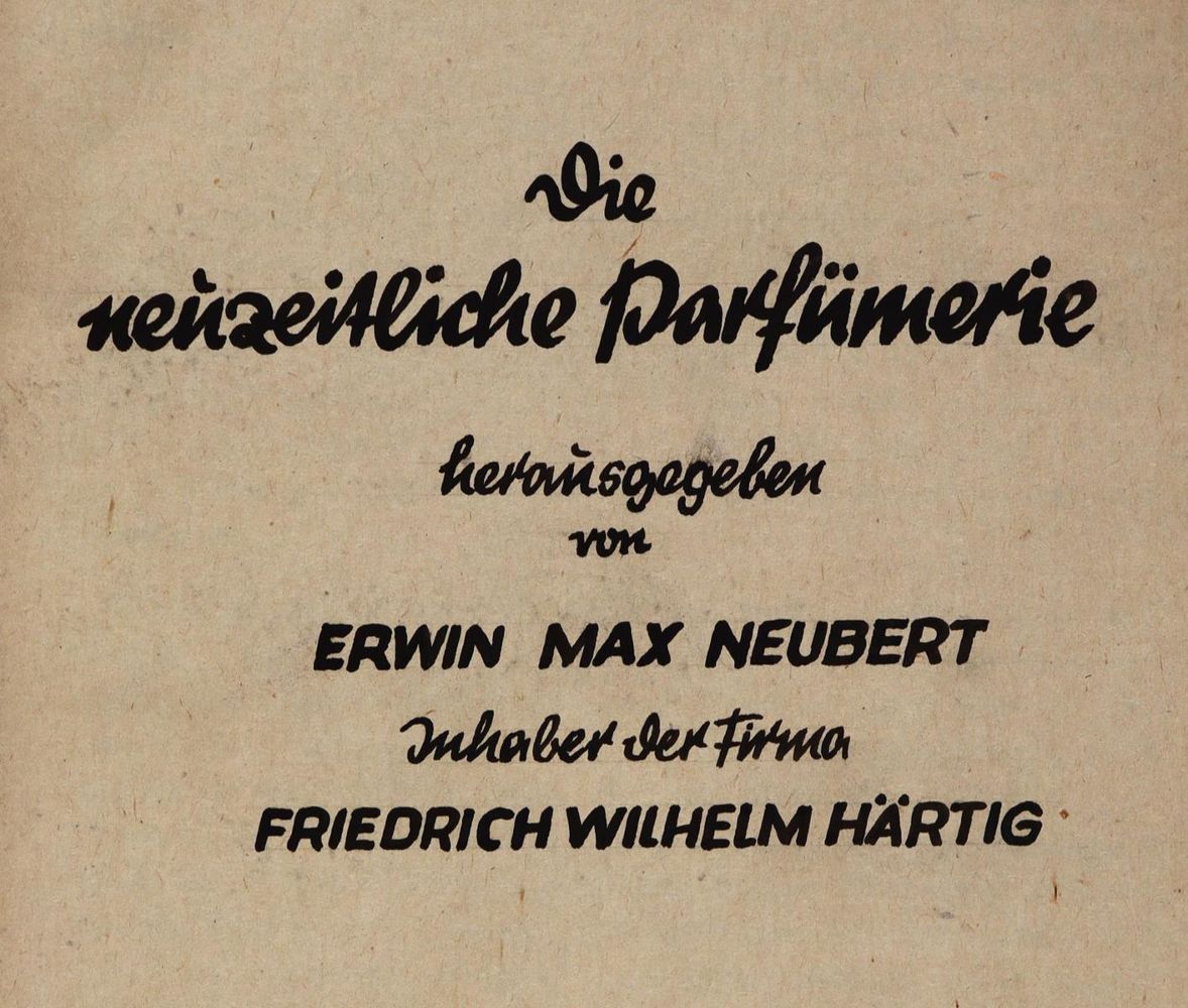 Große Abbildung Nr.1: 126-1664 Neubert,E.M. (Hrsg.).: (Verschiedene Gebiete - Varia, Parfümerie)
