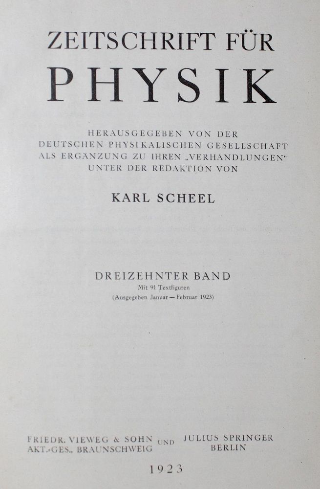 Große Abbildung Nr.1: 126-1666 Bohr,N.: (Verschiedene Gebiete - Varia, Physik)