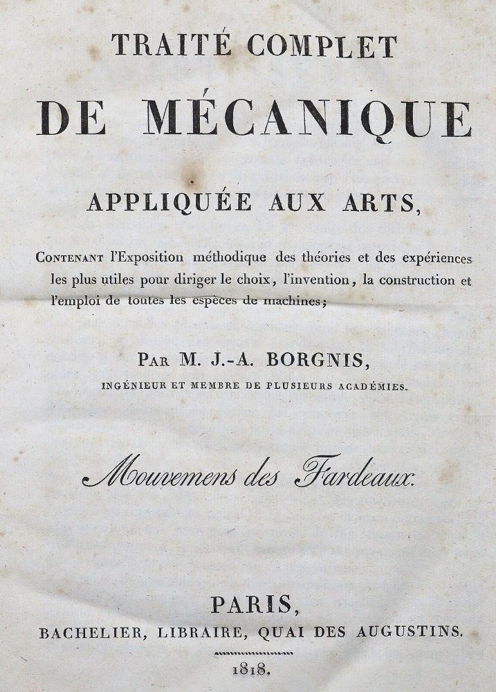 Große Abbildung Nr.1: 126-1668 Borgnis,G.A.: (Verschiedene Gebiete - Varia, Physik)