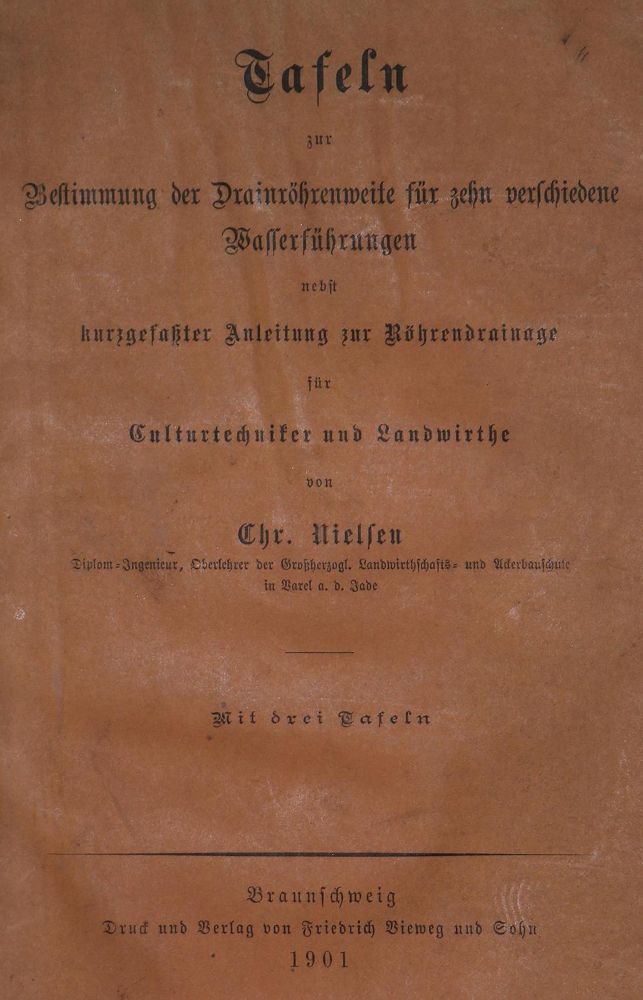 Große Abbildung Nr.1: 126-1709 Wasserbau.: (Verschiedene Gebiete - Varia)