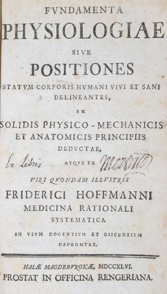 Große Abbildung Nr.1: 126-171 Hoffmann,F.: (Aus der Sammlung Professor Dr.Dr.Johannes Büttner Teil 1)