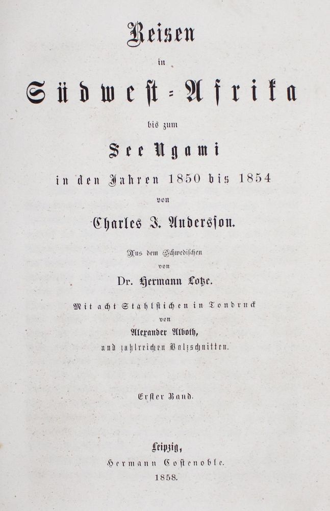 Große Abbildung Nr.2: 126-1715 Andersson,C.J.: (Afrika)