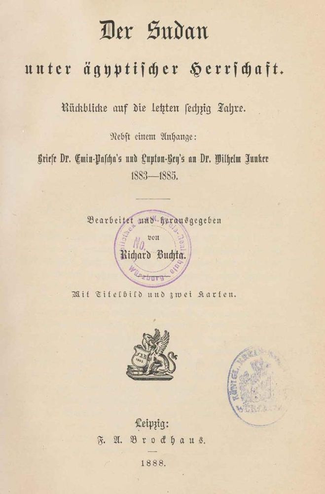 Große Abbildung Nr.2: 126-1720 Buchta,R.: (Afrika)