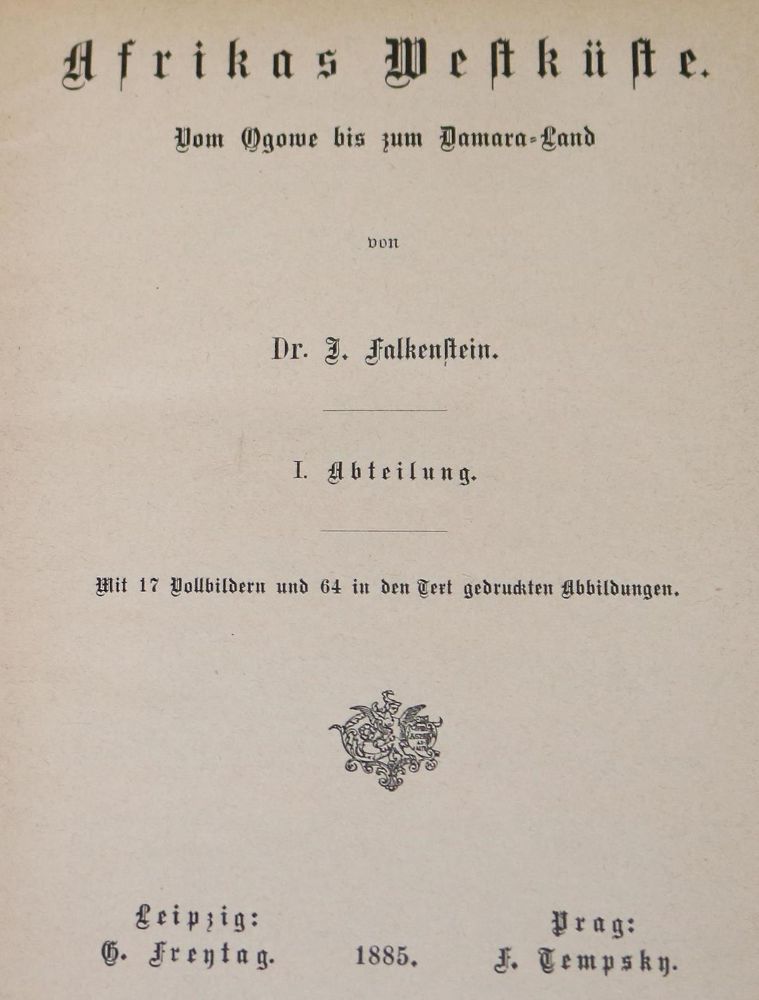 Große Abbildung Nr.1: 126-1724 Falkenstein,J.: (Afrika)