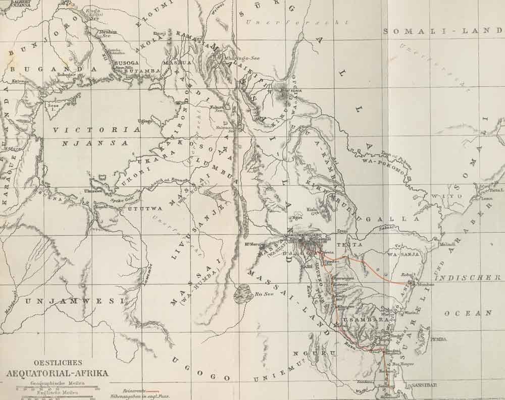 Große Abbildung Nr.1: 126-1730 Johnston,H.H.: (Afrika, Kilimandscharo)