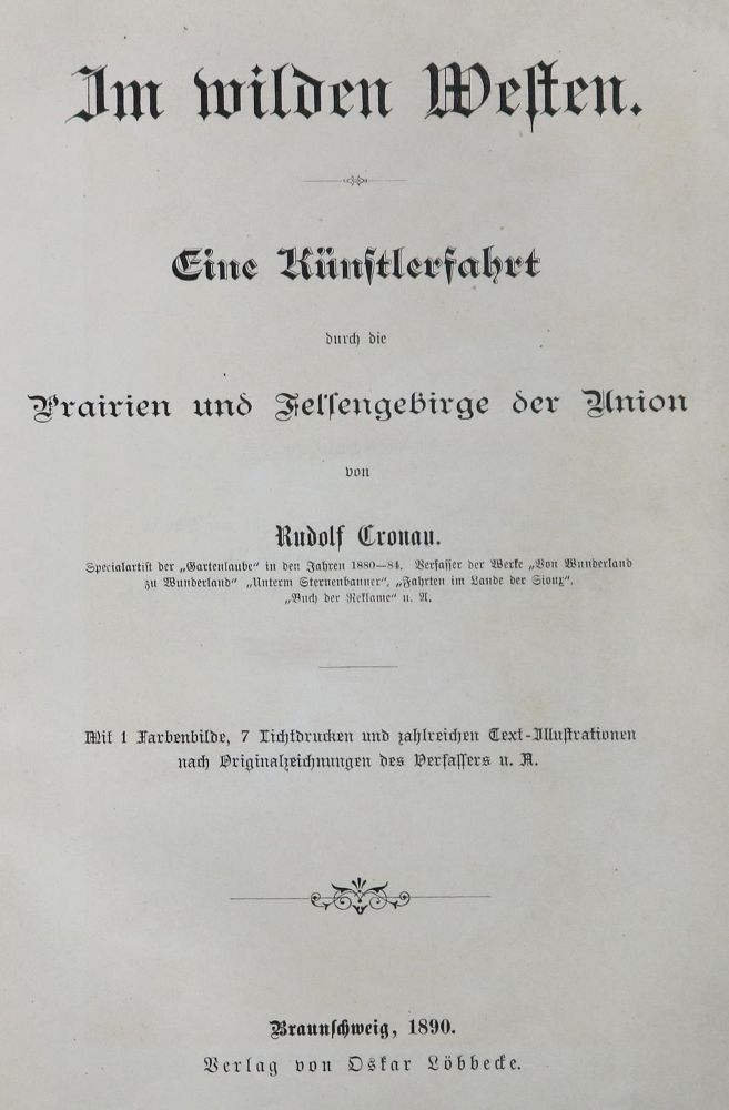 Große Abbildung Nr.1: 126-1738 Cronau,R.: (Amerika)