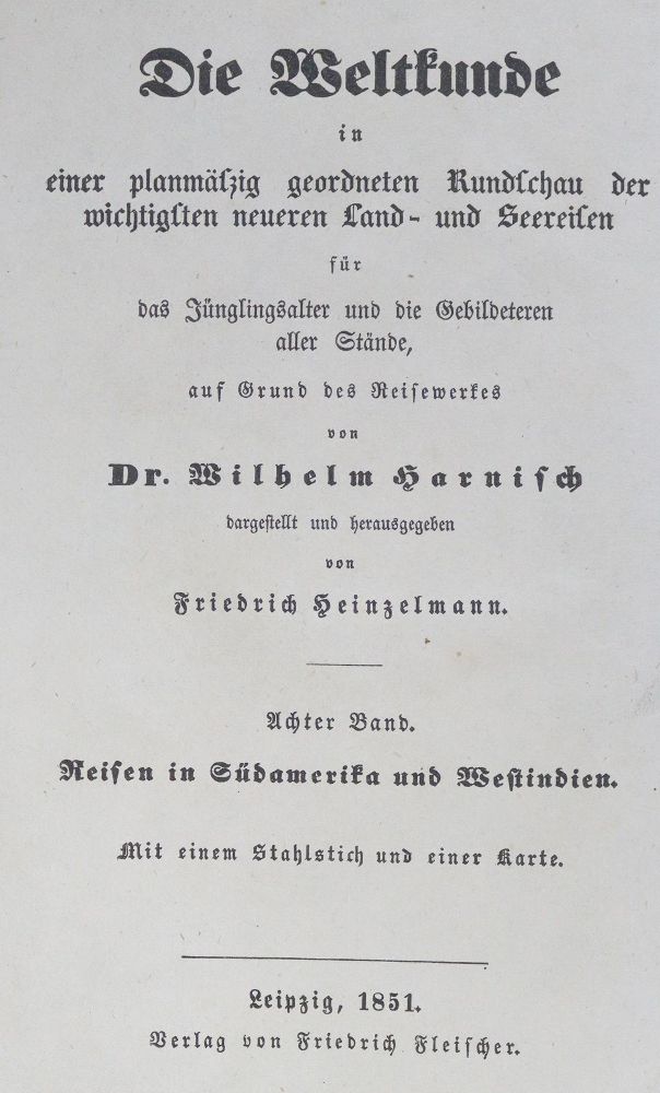 Große Abbildung Nr.1: 126-1739 Heinzelmann,F. (Hrsg.).: (Amerika)