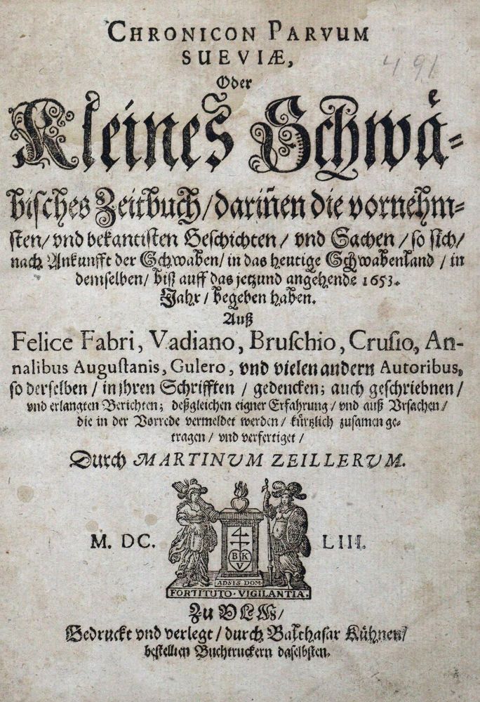 Große Abbildung Nr.2: 126-1770 Zeiller,M.: (Deutschland, Baden-Württemberg)