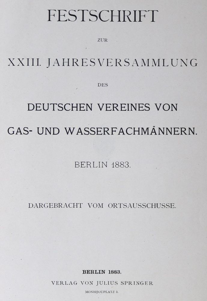 Große Abbildung Nr.1: 126-1775 Festschrift: (Deutschland, Berlin)