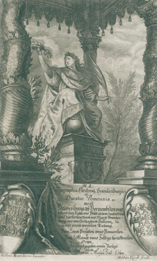 Große Abbildung Nr.1: 126-1778 Zeiller,M.: (Deutschland, Brandenburg, Merian)