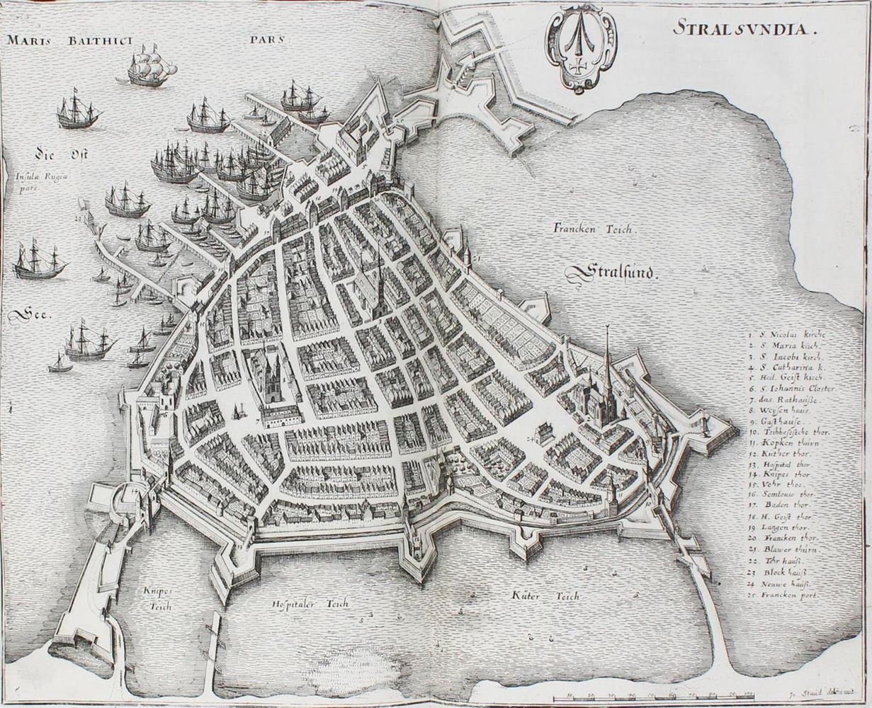 Große Abbildung Nr.3: 126-1778 Zeiller,M.: (Deutschland, Brandenburg, Merian)