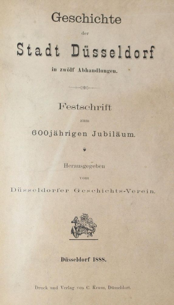 Große Abbildung Nr.1: 126-1783 Geschichte: (Deutschland, Düsseldorf)