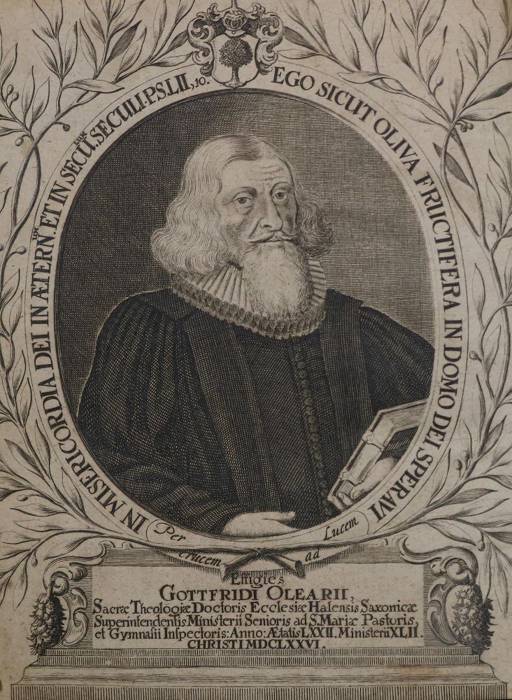 Große Abbildung Nr.1: 126-1788 Olearius,G.: (Deutschland, Halle)