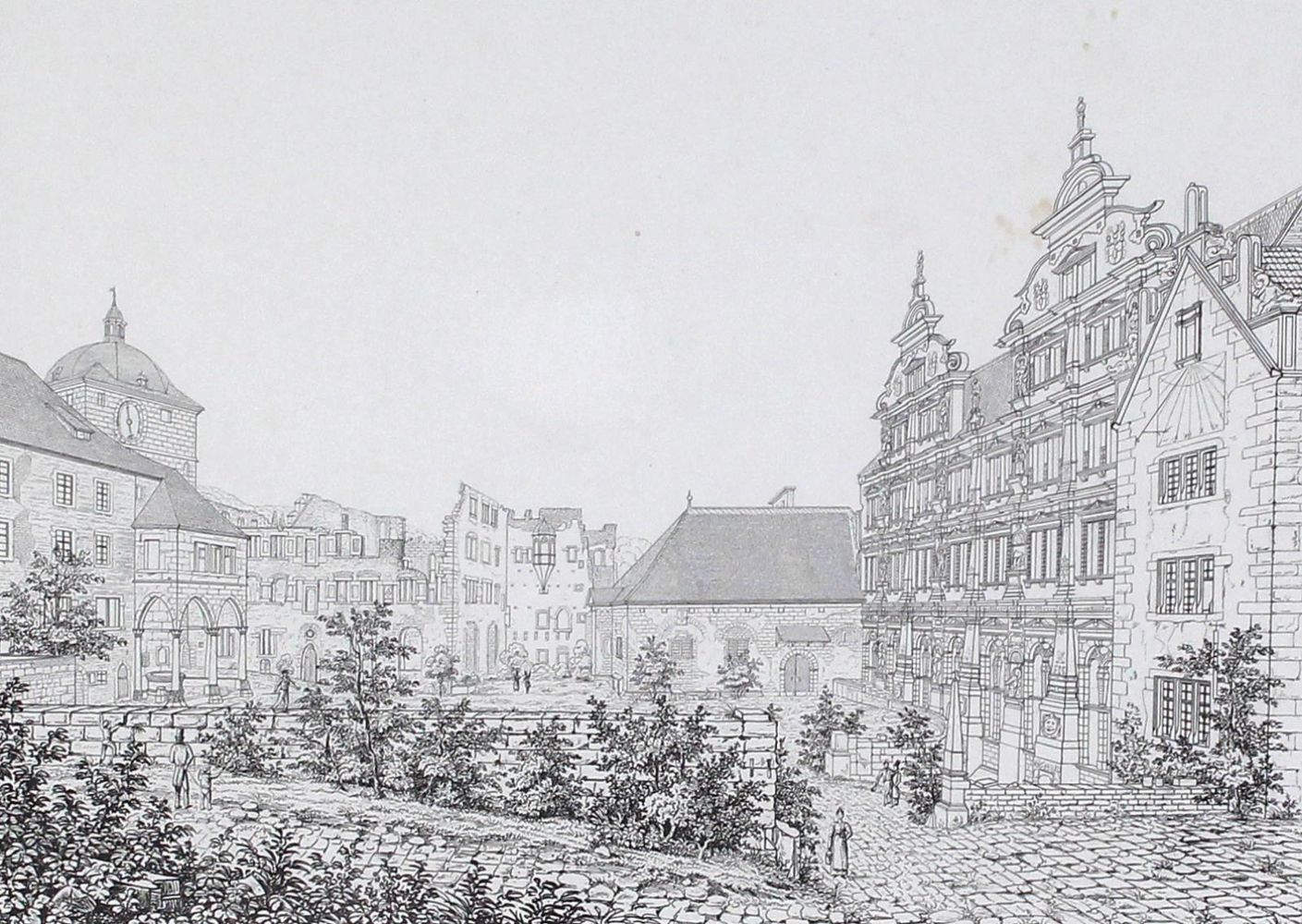 Große Abbildung Nr.3: 126-1791 Heidelberg.: (Deutschland)