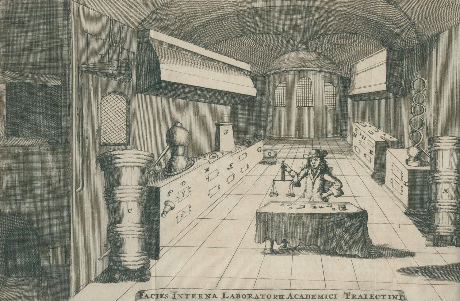 Große Abbildung Nr.2: 126-18 Barchusen,J.C.: (Aus der Sammlung Professor Dr.Dr.Johannes Büttner Teil 1)
