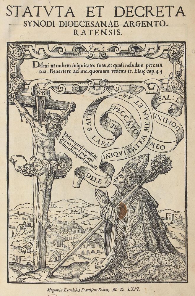 Große Abbildung Nr.1: 126-1810 Statuta et decreta: (Deutschland, Mainz)
