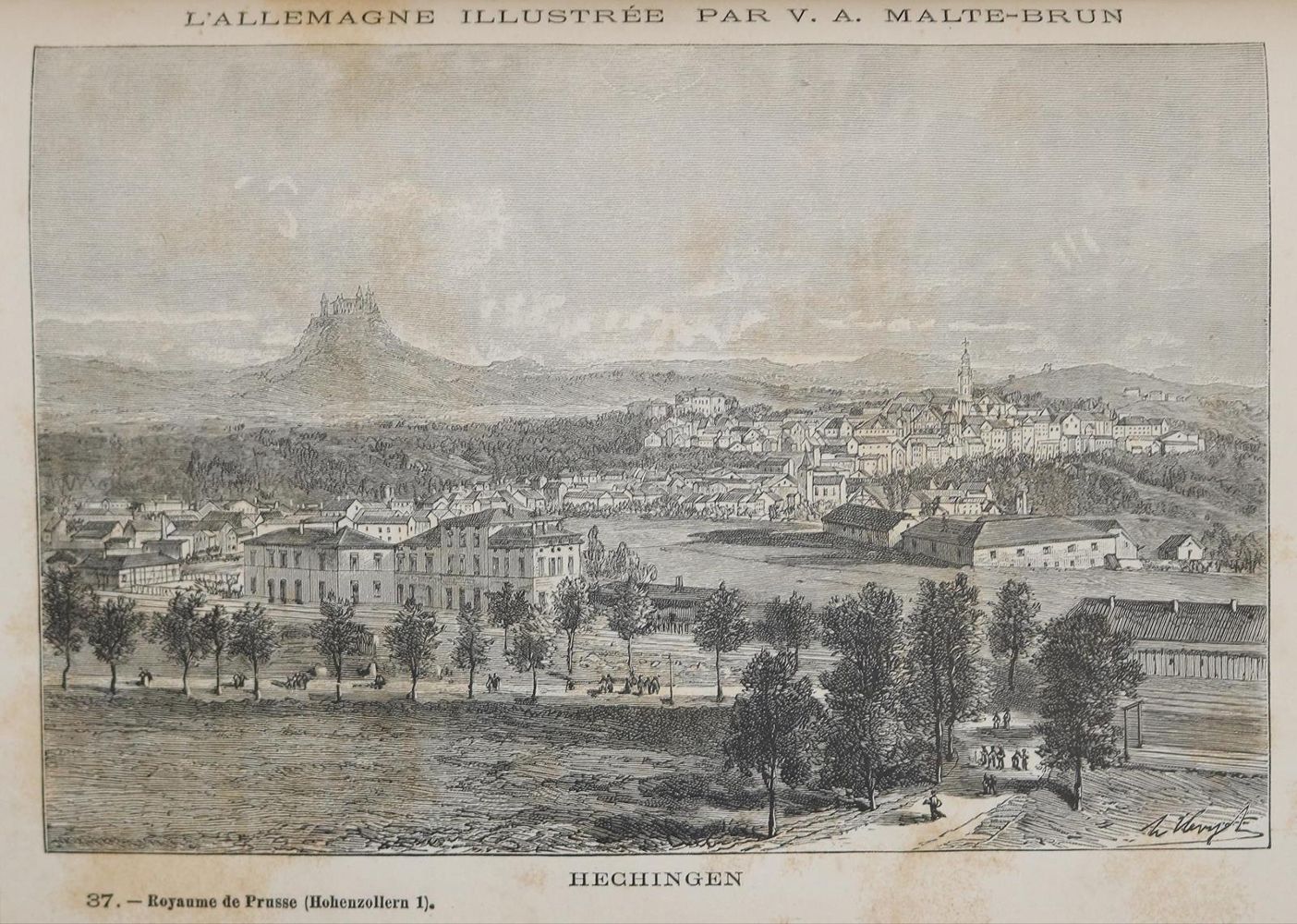 Große Abbildung Nr.1: 126-1811 Malte-Brun,V.A.: (Deutschland)