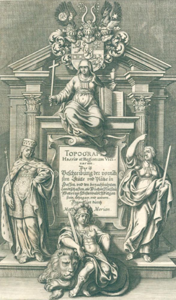 Große Abbildung Nr.1: 126-1813 Zeiller,M.: (Deutschland, Merian)