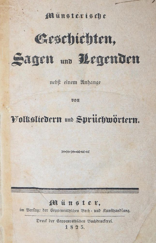 Große Abbildung Nr.1: 126-1818 (Steinmann,F.A.).: (Deutschland, Münster)