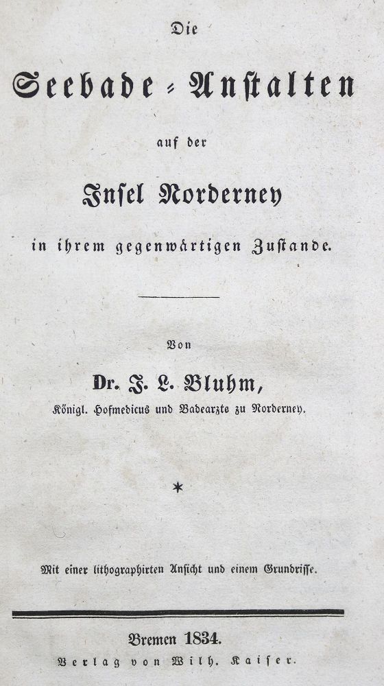 Große Abbildung Nr.2: 126-1820 Bluhm,J.L.: (Deutschland, Norderney)