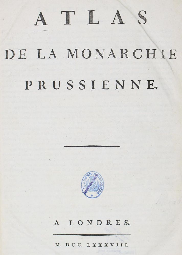 Große Abbildung Nr.1: 126-1832 Mirabeau,(H.G.V.R.).: (Deutschland, Preussen)