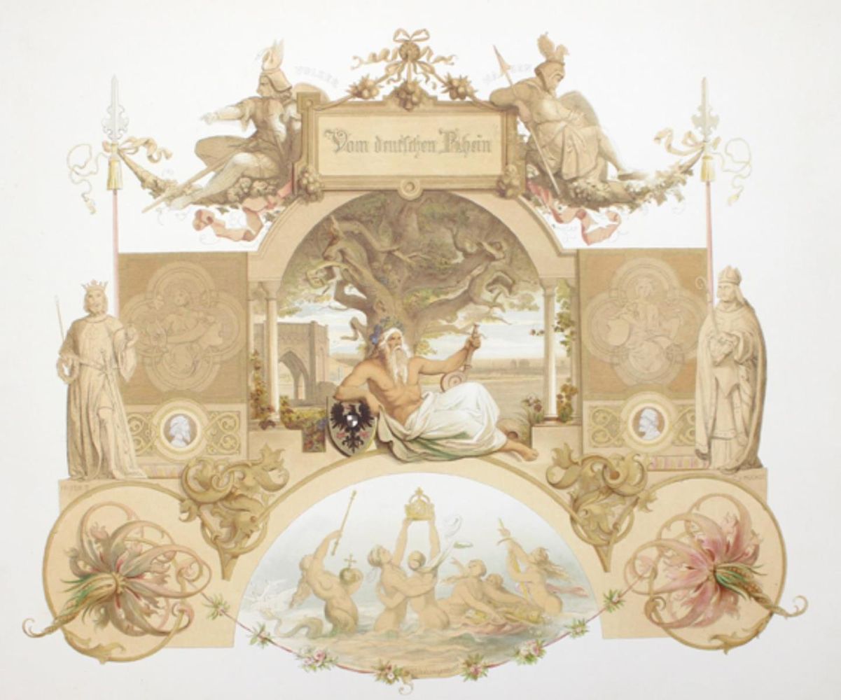 Große Abbildung Nr.1: 126-1844 Scheuren,C.: (Deutschland, Rheinlande)