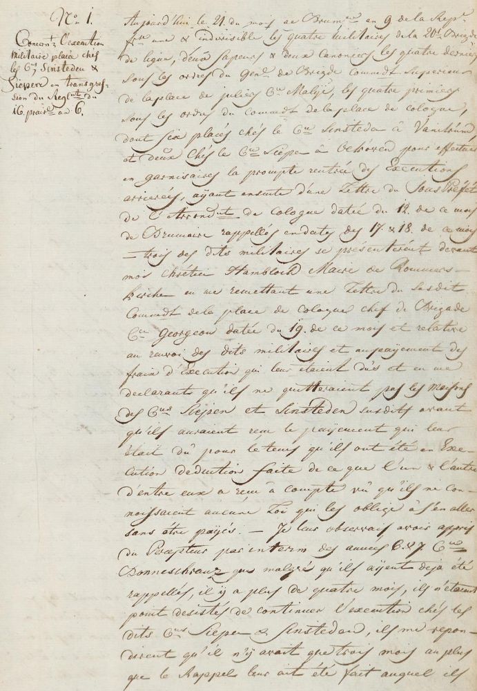Große Abbildung Nr.1: 126-1849 Protokollbuch: (Deutschland, Rommerskirchen)