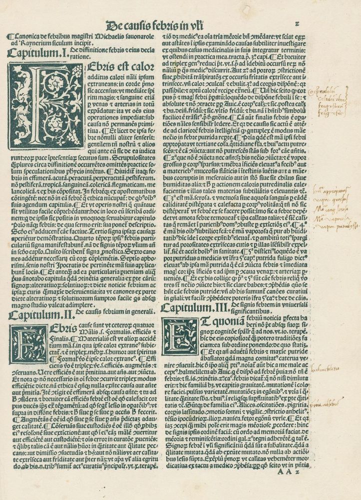 Große Abbildung Nr.1: 126-185 Savonarola,G.M.: (Inkunabel)