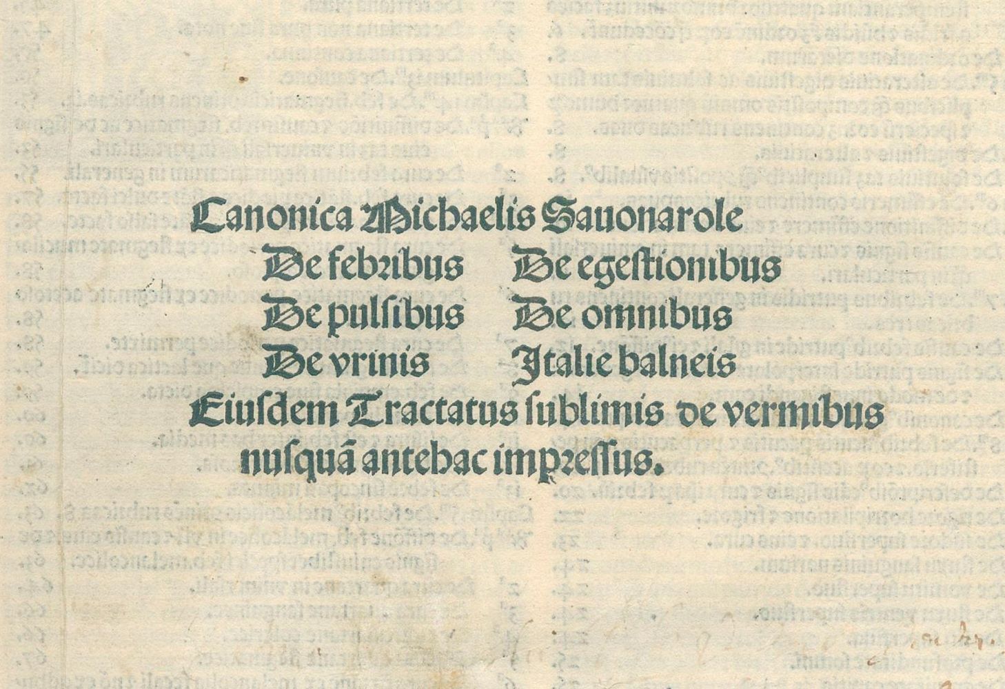 Große Abbildung Nr.2: 126-185 Savonarola,G.M.: (Inkunabel)
