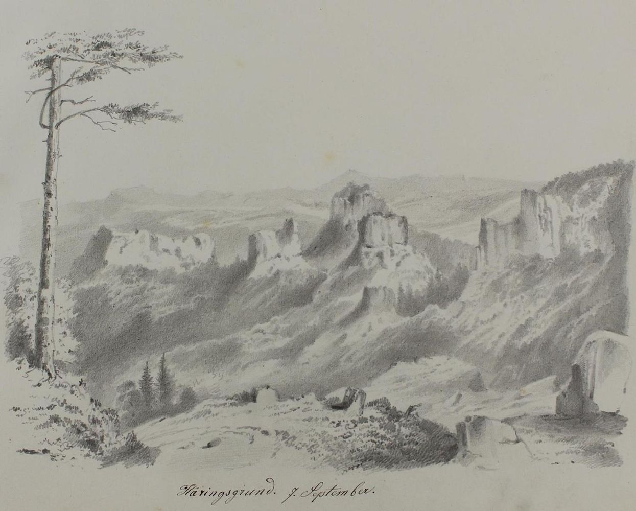 Große Abbildung Nr.3: 126-1856 Sächsische Schweiz.: (Deutschland, Sachsen)