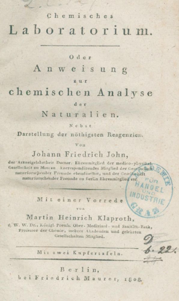 Große Abbildung Nr.1: 126-186 John.J.F.: (Aus der Sammlung Professor Dr.Dr.Johannes Büttner Teil 1)